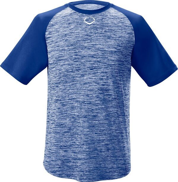 エボシールド メンズ トップス Tシャツ EvoShield Mens E304 Performance Pullover Tech Tee Royal