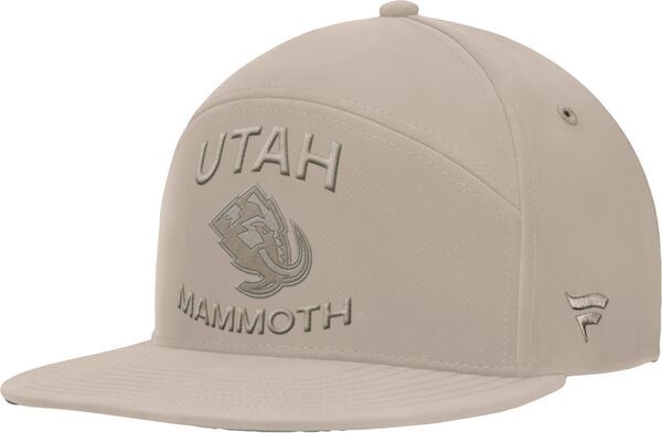 ファナティクス レディース アクセサリー 帽子 Fanatics NHL Mens Utah Mammoth Cream Structured Adjustable Hat NoColor クリーム