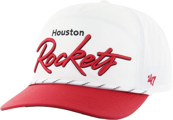 フォーティーセブン メンズ アクセサリー 帽子 47 Adult Houston Rockets White Chamberlin Adjustable Hitch NoColor ホワイト