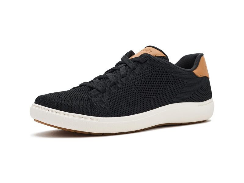 クラークス レディース シューズ スニーカー Clarks Nalle Walk Blacknit ブラック