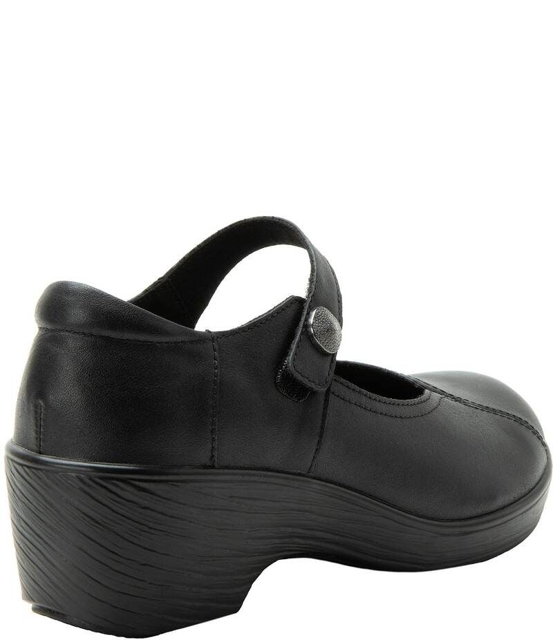 アレグリア レディース シューズ パンプス レザー Alegria Saylar Leather Mary Jane Pumps Noir