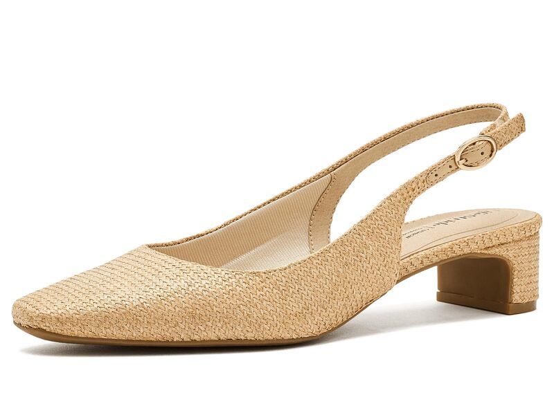ライフストライド レディース シューズ ヒール LifeStride Lorena Slingback Shoes Natural Tan Raf タン