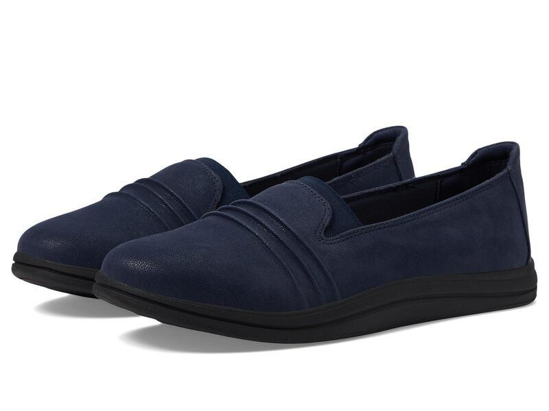 クラークス レディース シューズ サンダル Clarks Breeze Sol Navy ネイビー