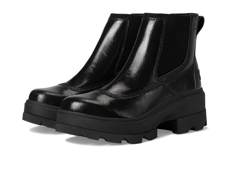 ソレル レディース シューズ ブーツ・レインブーツ チェルシー SOREL Joan Frwd Chelsea BlackBlack ブラック