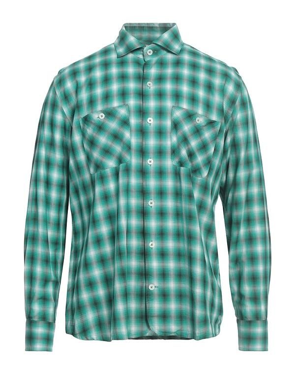 ブルックスフィールド メンズ トップス シャツ BROOKSFIELD Emerald エメラルド