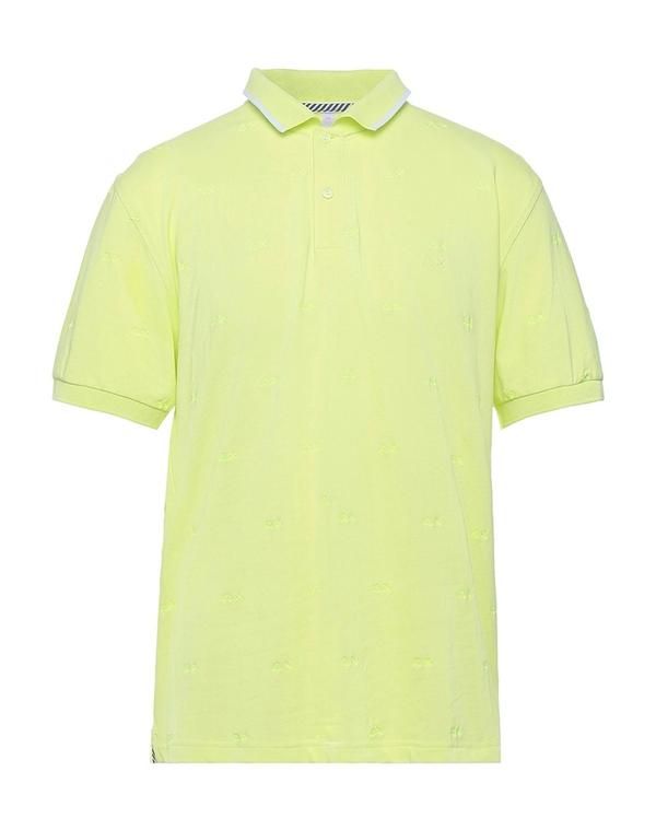 サンシックスティーエイト メンズ トップス ポロシャツ SUN 68 Lime Green ライム