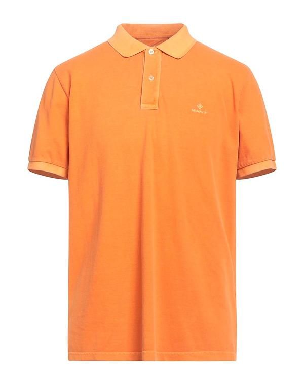 ガント メンズ トップス ポロシャツ GANT Orange オレンジ