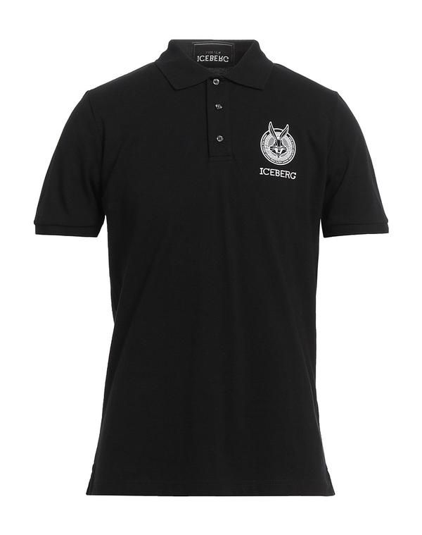 アイスバーグ メンズ トップス ポロシャツ ICEBERG Black ブラック