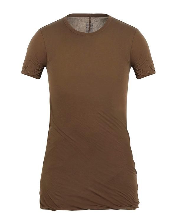 リックオウエンス メンズ トップス Tシャツ RICK OWENS T Khaki カーキ