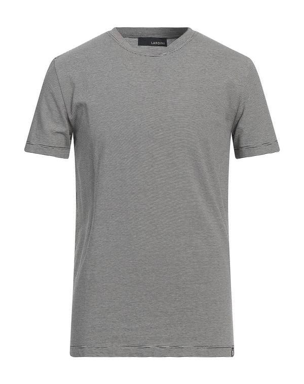 ラルディーニ メンズ トップス Tシャツ LARDINI Black ブラック