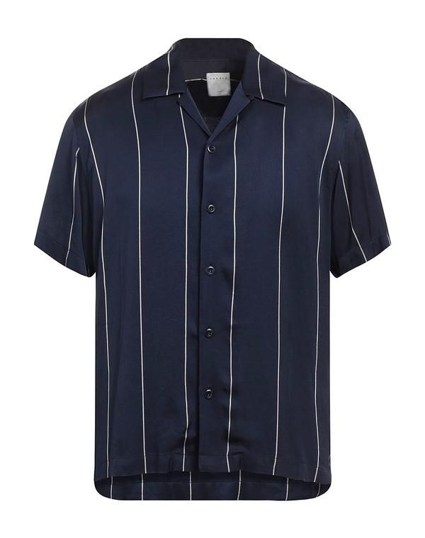 サンドロ メンズ トップス シャツ SANDRO Midnight Blue ブルー