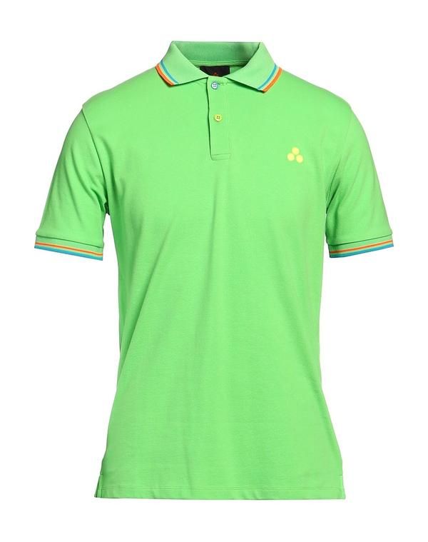 ピューテリー メンズ トップス ポロシャツ PEUTEREY Lime Green ライム