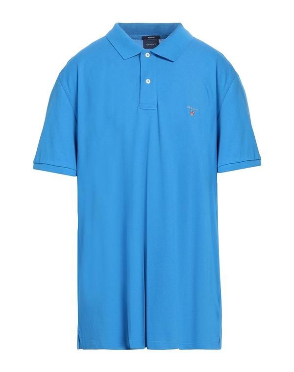 ガント メンズ トップス ポロシャツ GANT Azure Blue ブルー