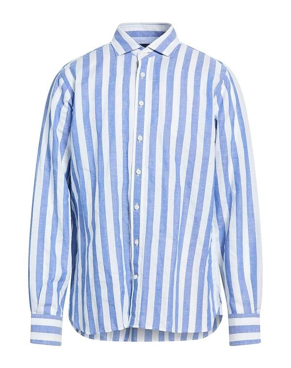 ハケット メンズ トップス シャツ HACKETT Azure Blue ブルー