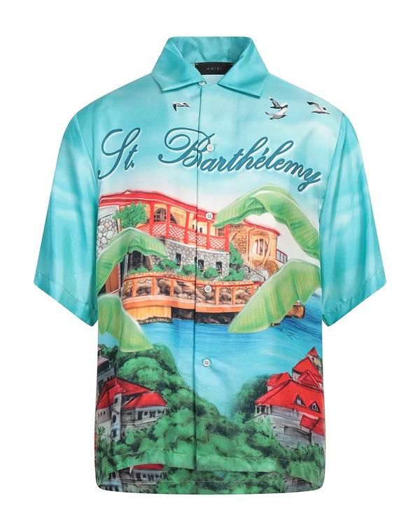 アミリ メンズ トップス シャツ AMIRI Sky Blue ブルー