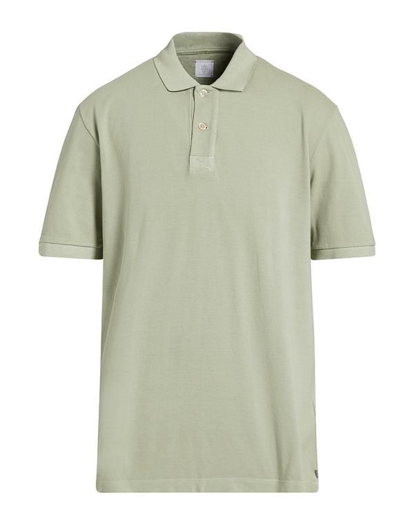 イレブンティ メンズ トップス ポロシャツ ELEVENTY Sage Green グリーン