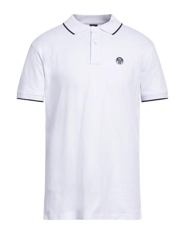 ノースセール メンズ トップス ポロシャツ NORTH SAILS White ホワイト