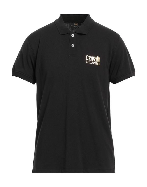 カヴァリ クラス メンズ トップス ポロシャツ CAVALLI CLASS Black ブラック