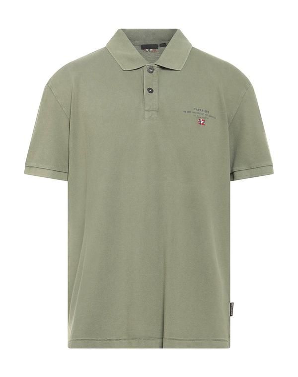 ナパピリ メンズ トップス ポロシャツ NAPAPIJRI Sage Green グリーン