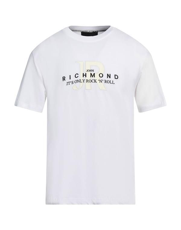 ジョン リッチモンド メンズ トップス Tシャツ JOHN RICHMOND White ホワイト