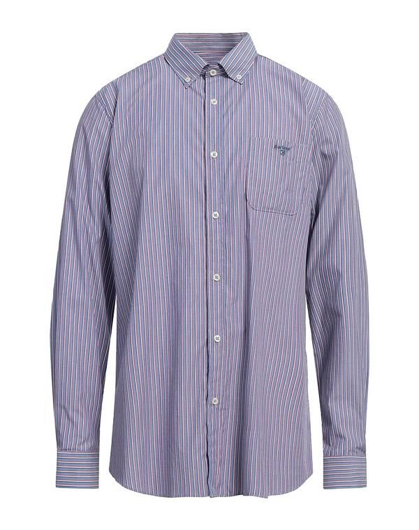 バブアー メンズ トップス シャツ BARBOUR Blue Gray グレー