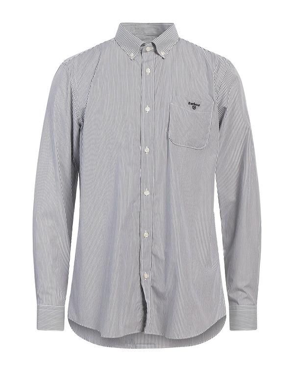 バブアー メンズ トップス シャツ BARBOUR Lead Gray グレー