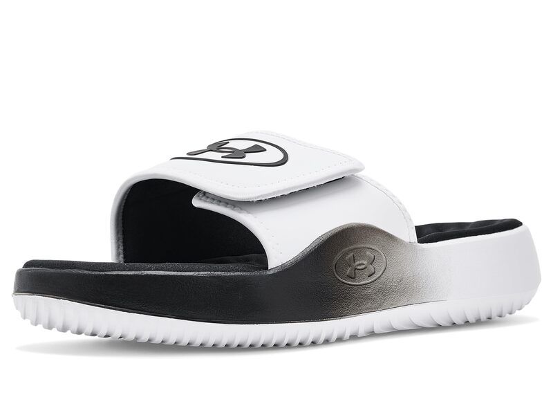アンダーアーマー メンズ シューズ サンダル Under Armour Ignite Pro 8 WhiteBlackWhi ホワイト