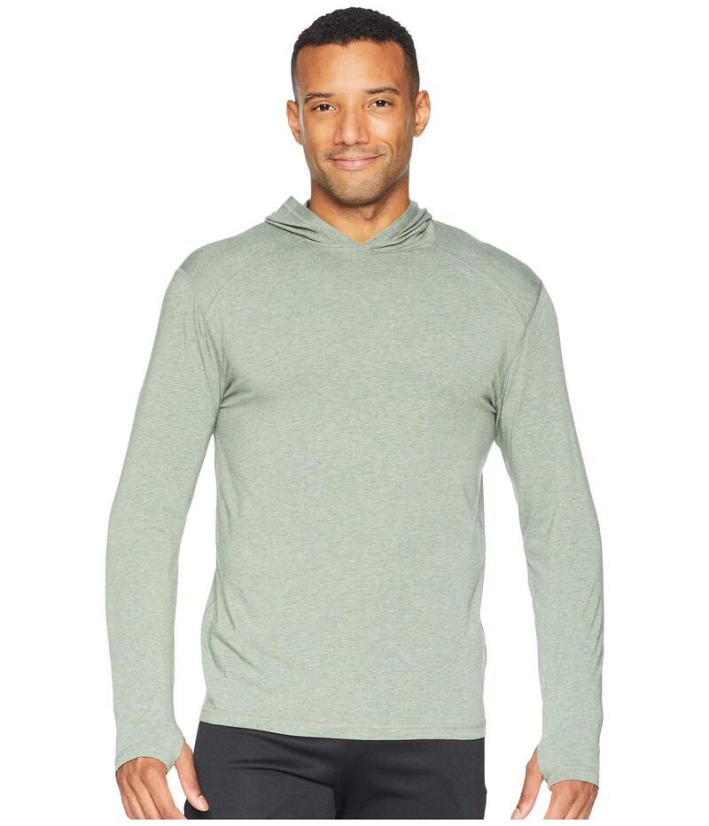 タスクパフォーマンス メンズ アウター パーカー・スウェット Tasc Performance Carrollton Lightweight Hoodie Kelp Heather ヘザー