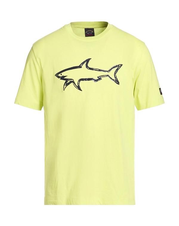 ポールアンドシャーク メンズ トップス Tシャツ PAUL SHARK Lime Green ライム