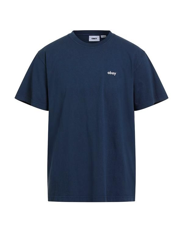 オベイ メンズ トップス Tシャツ OBEY Navy ネイビー