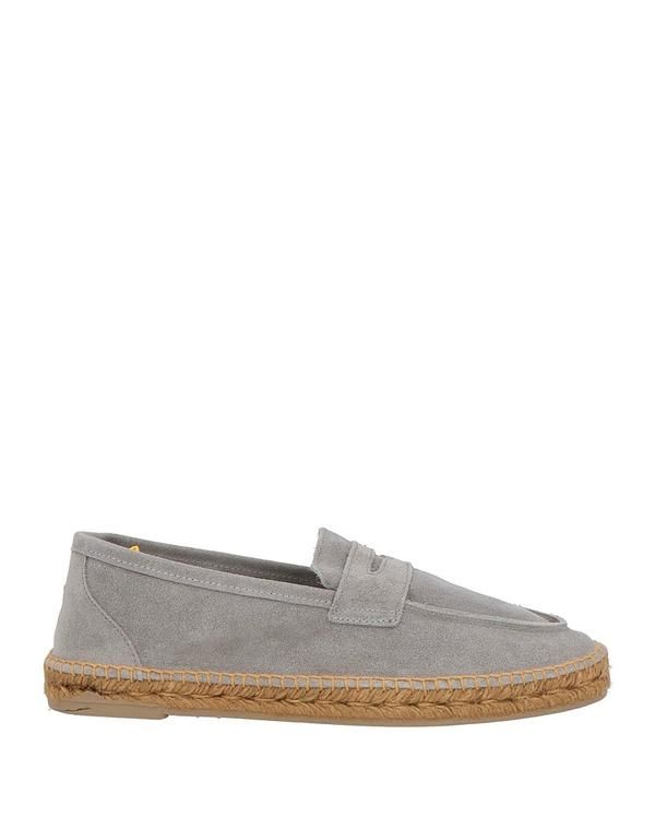 カスタニエール メンズ シューズ スリッポン・ローファー モカシン CASTAER Light Gray グレー