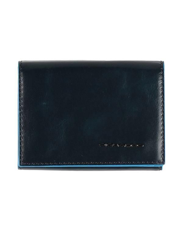 ピクアドロ メンズ アクセサリー 財布 カードケース PIQUADRO Midnight Blue ブルー