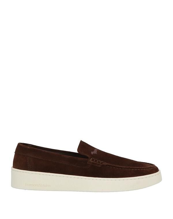 ハーモント ブレイン メンズ シューズ スリッポン・ローファー モカシン HARMONT BLAINE Brown ブラウン