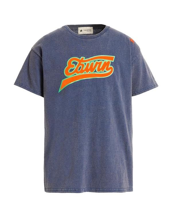 エディター メンズ トップス Tシャツ THEDITOR Navy ネイビー