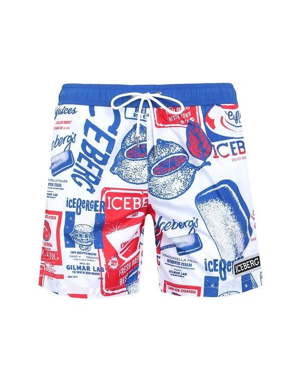 アイスバーグ メンズ 水着 ハーフパンツ・ショーツ ICEBERG Red レッド
