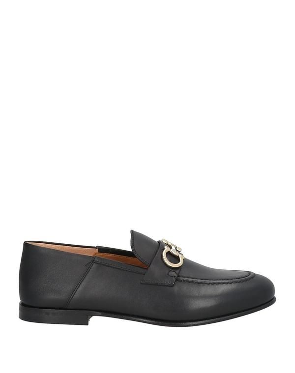フェラガモ メンズ シューズ スリッポン・ローファー モカシン FERRAGAMO Black ブラック