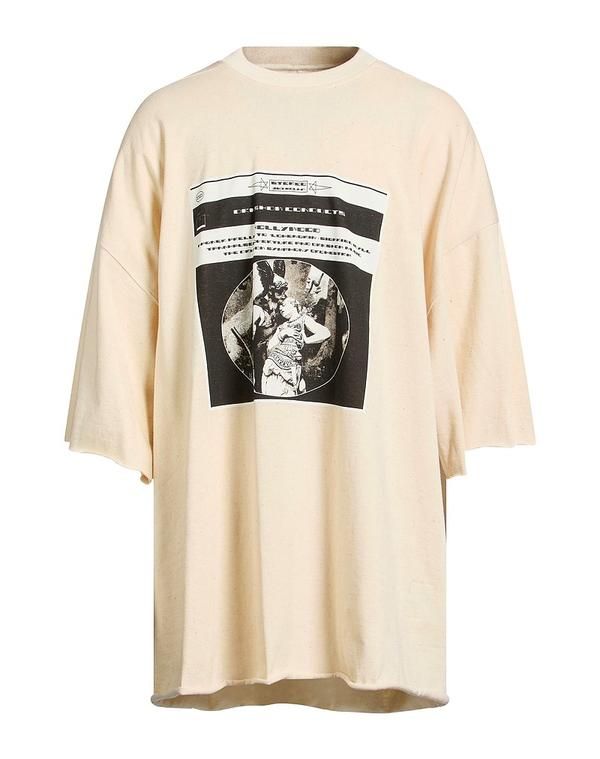 ダークシャドウ バイ リックオウエンス メンズ トップス Tシャツ DRKSHDW by RICK OWENS Ivory アイボリー