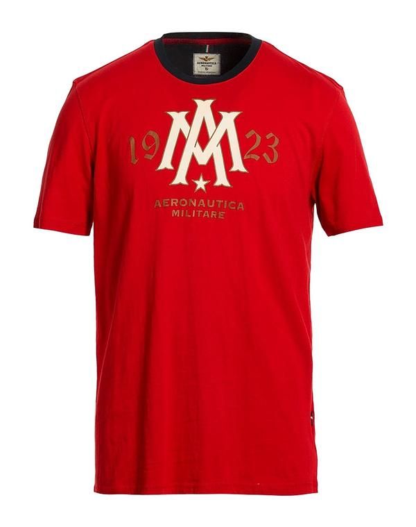 アエロノーティカミリターレ メンズ トップス Tシャツ AERONAUTICA MILITA REd レッド