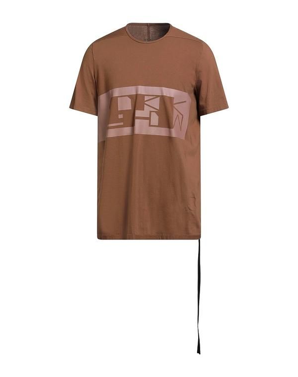 ダークシャドウ バイ リックオウエンス メンズ トップス Tシャツ DRKSHDW by RICK OWENS Brown ブラウン