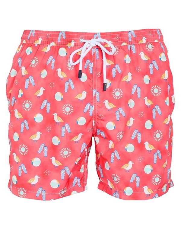 バルバナポリ メンズ 水着 ハーフパンツ・ショーツ BARBA Napoli Coral コーラル