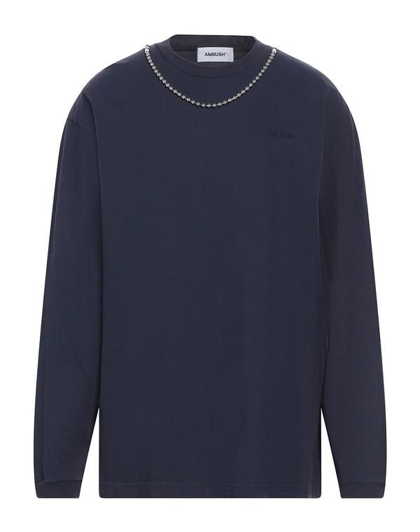 アンブッシュ メンズ トップス Tシャツ AMBUSH Navy ネイビー