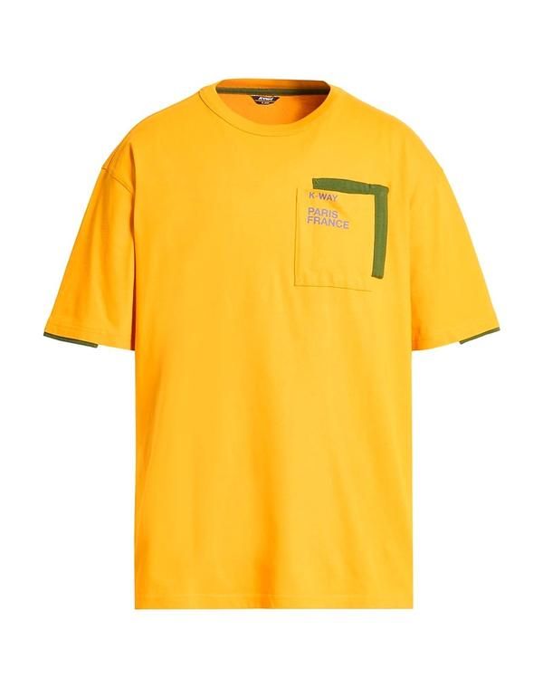 ケイウェイ メンズ トップス Tシャツ KWAY Orange オレンジ