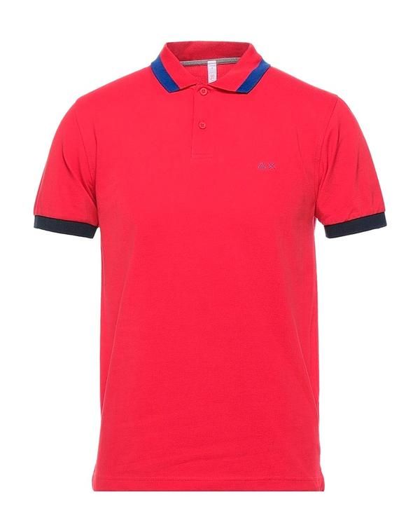 サンシックスティーエイト メンズ トップス ポロシャツ SUN 68 Red レッド