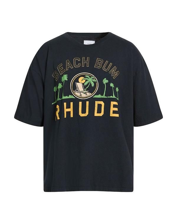 ルード メンズ トップス Tシャツ RHUDE Black ブラック