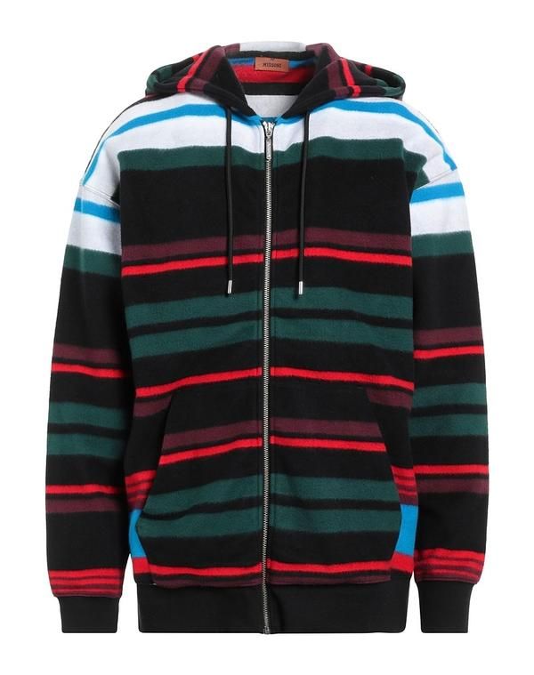 ミッソーニ メンズ アウター パーカー・スウェット MISSONI Black ブラック