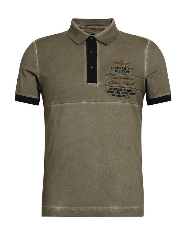 アエロノーティカミリターレ メンズ トップス ポロシャツ AERONAUTICA MILITARE Gray グレー