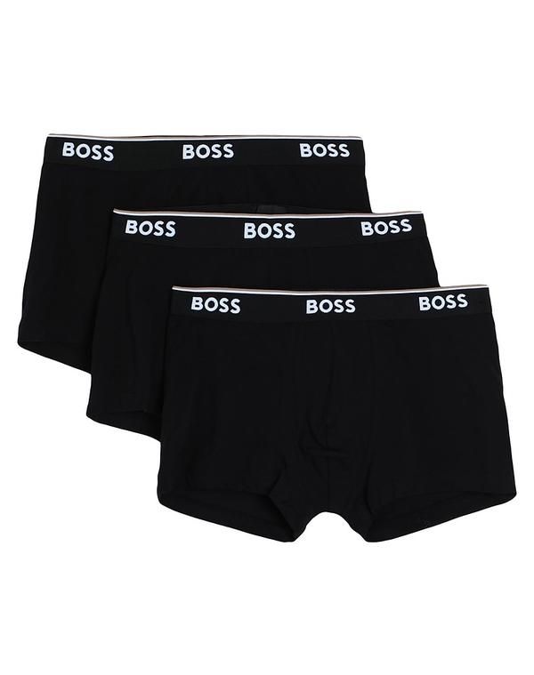 ボス メンズ アンダーウェア トランクス BOSS Black ブラック