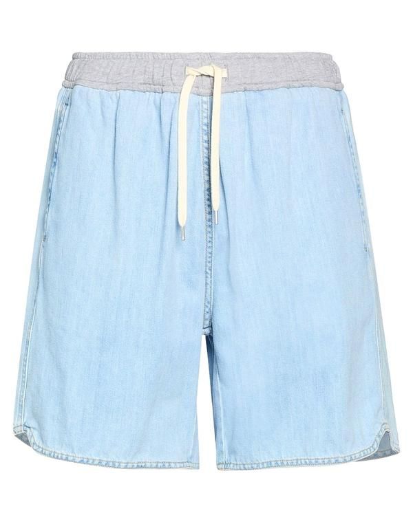 グリフォーニ メンズ ボトムス ハーフパンツ・ショーツ デニムショートパンツ GRIFONI Blue ブルー