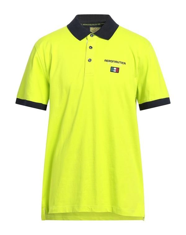 アエロノーティカミリターレ メンズ トップス ポロシャツ AERONAUTICA MILITARE Lime Green ライム