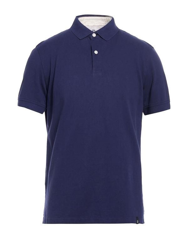 ボッジミラノ メンズ トップス ポロシャツ BOGGI MILANO Midnight Blue ブルー